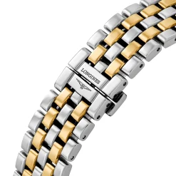 Longines Mini Dolcevita 29mm Stainless Steel 18K Yellow Gold Ladies Watch