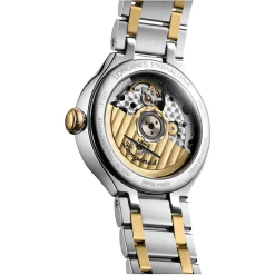 Longines Primaluna Moonphase 34mm Stainless Steel and 18K Yellow Gold Automatic Ladies Watch