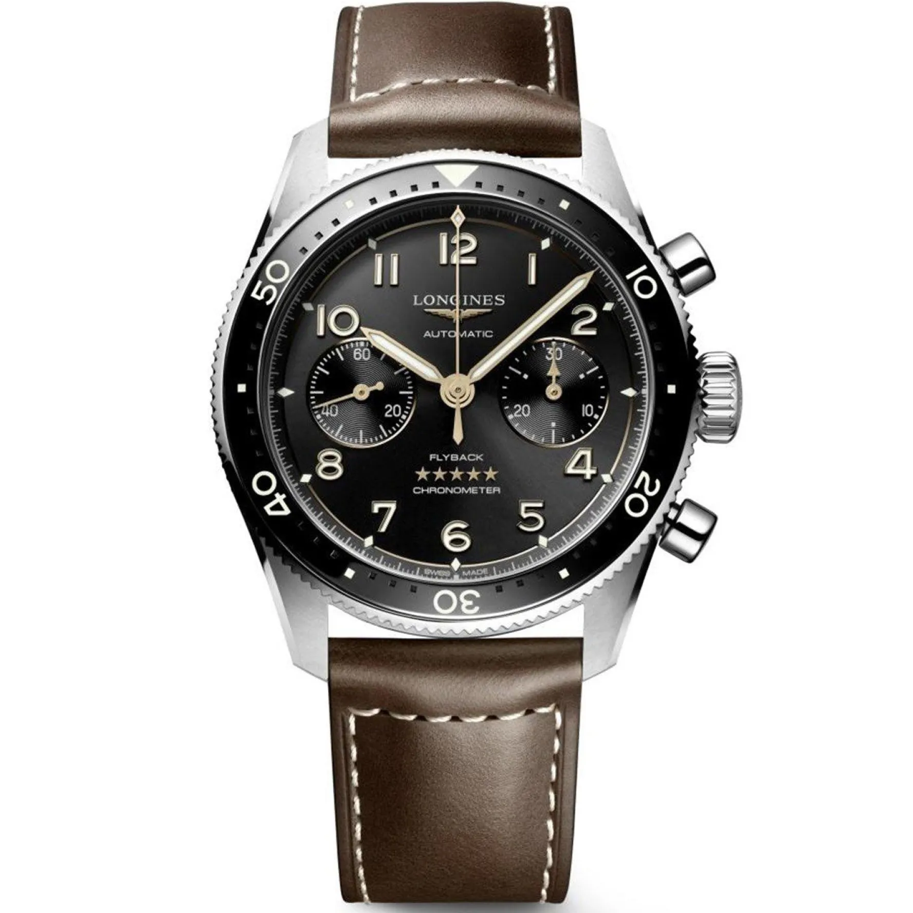Longines Spirit Flyback 42mm Chronograph Automatic Men’s Watch