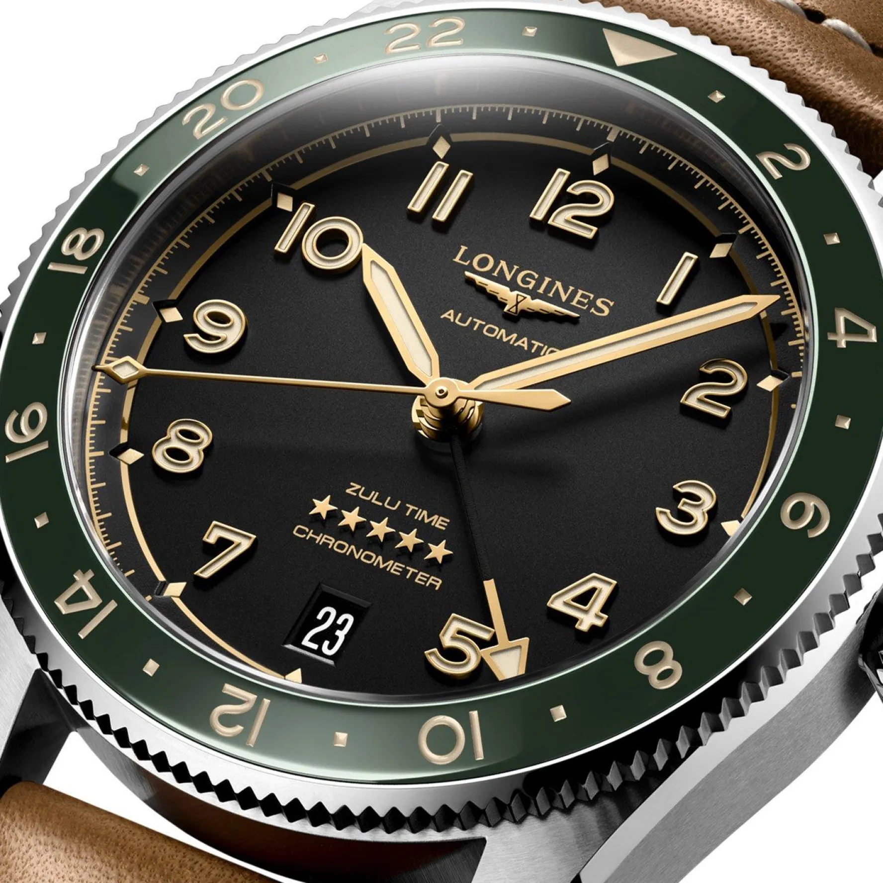 Longines Spirit Zulu Time 39mm Automatic Men’s Watch