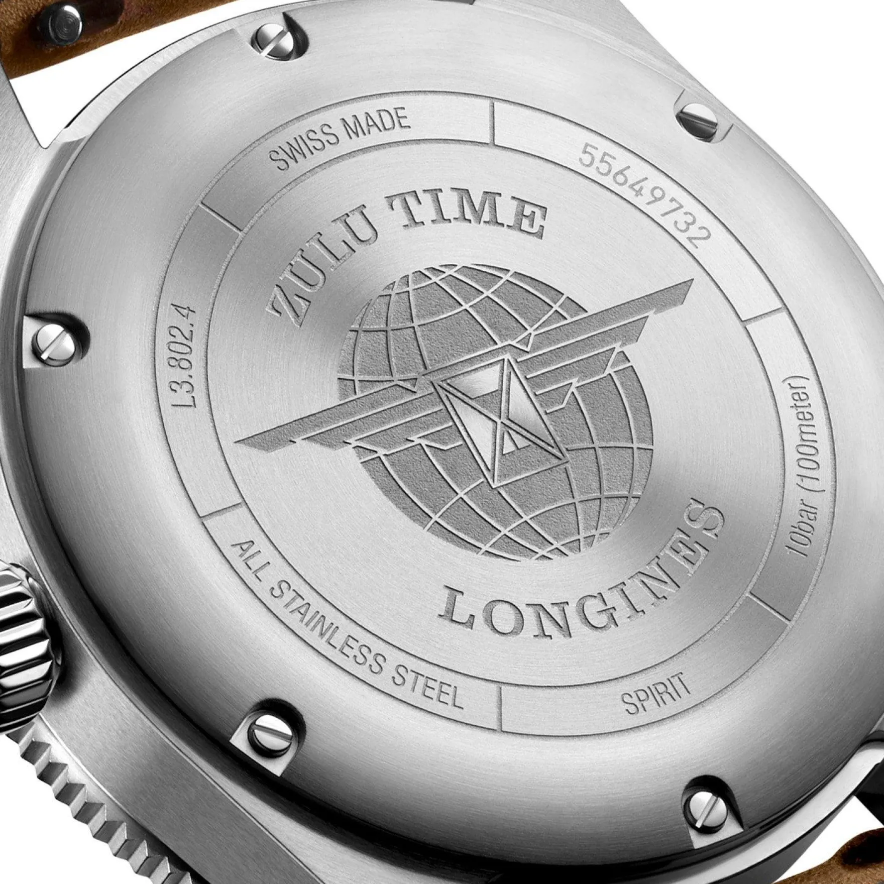 Longines Spirit Zulu Time 39mm Automatic Men’s Watch