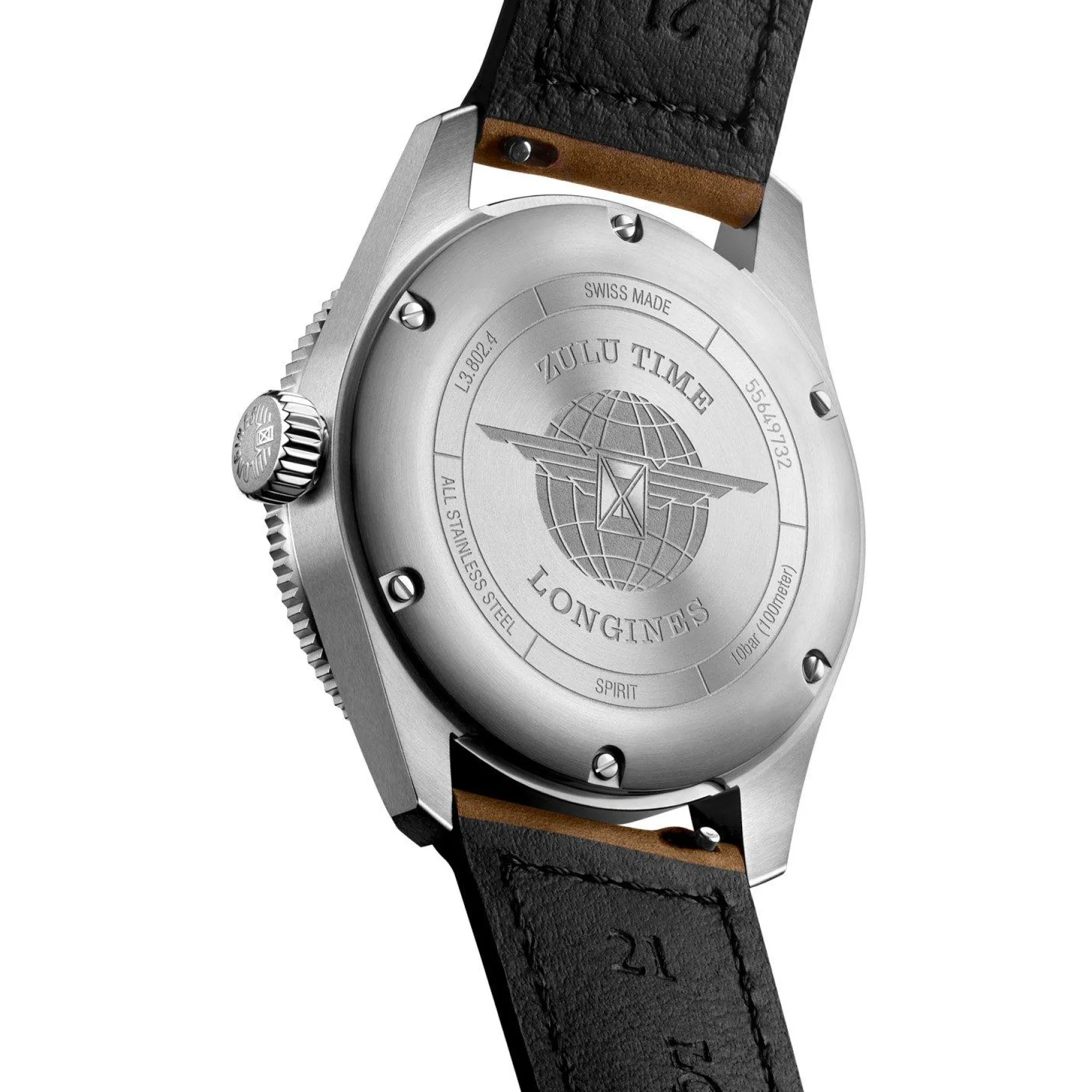 Longines Spirit Zulu Time 39mm Automatic Men’s Watch