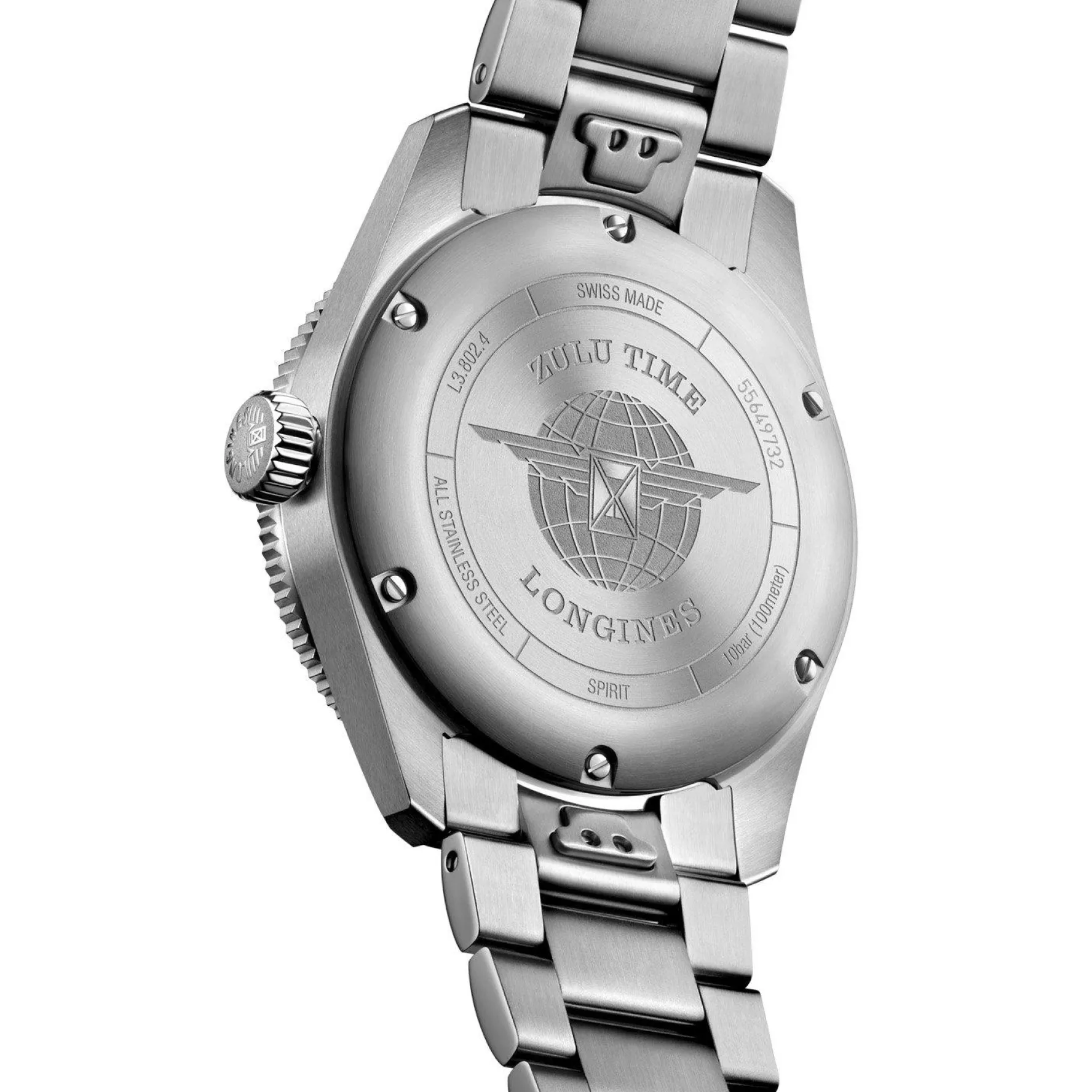 Longines Spirit Zulu Time 39mm Automatic Men’s Watch