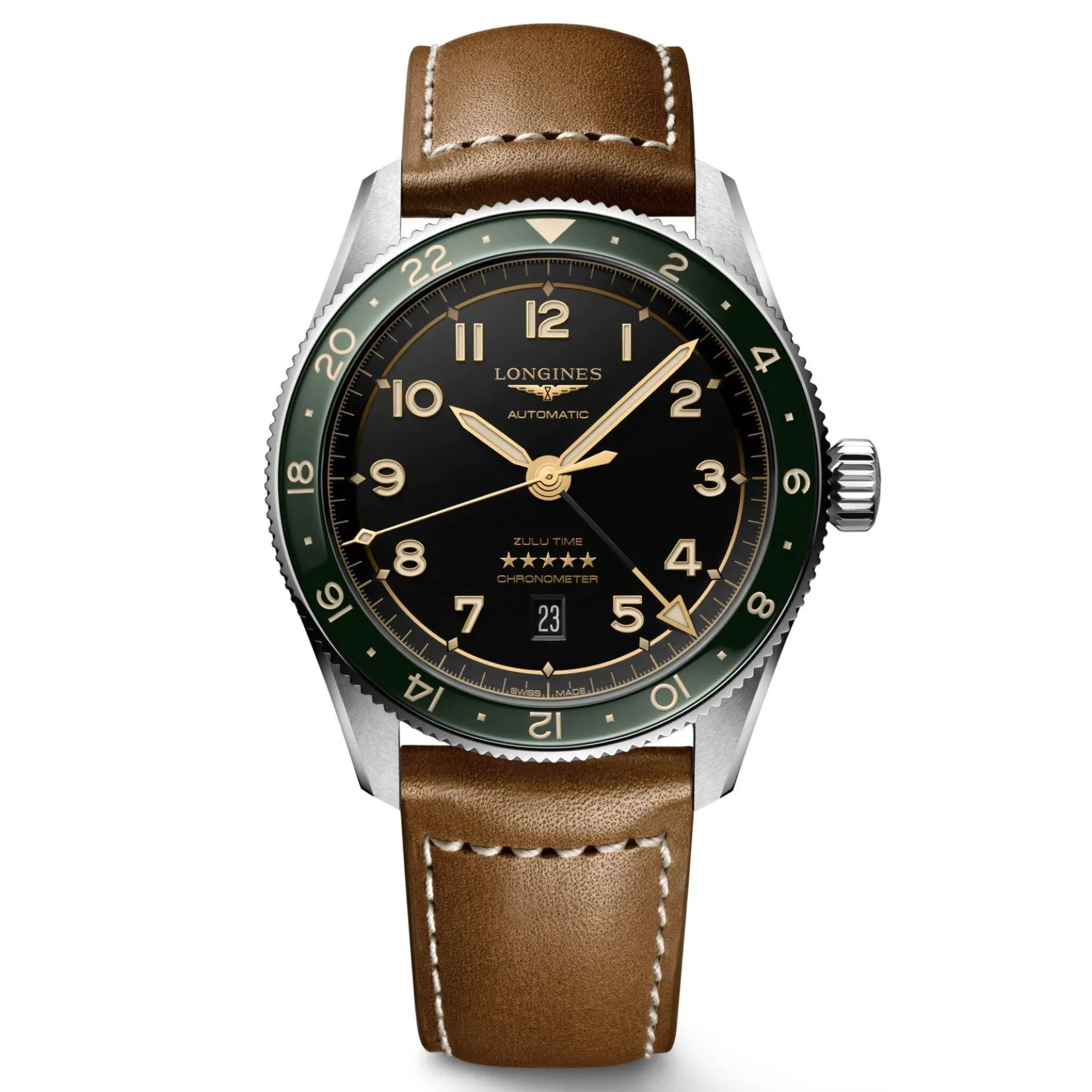 Longines Spirit Zulu Time 42mm Automatic Men’s Watch