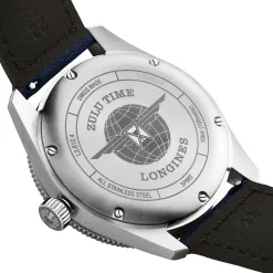 Longines Spirit Zulu Time 42mm Automatic Men's Watch