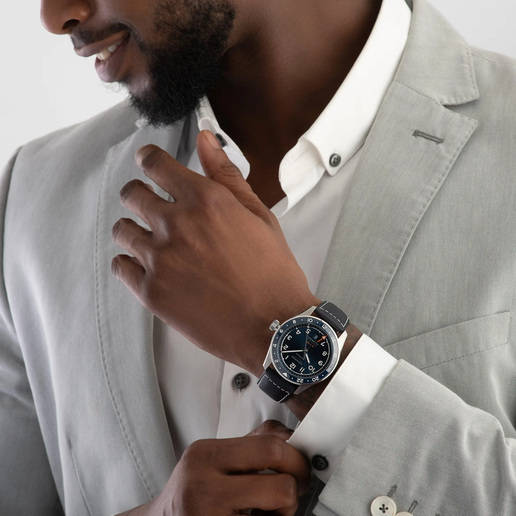 Longines Spirit Zulu Time 42mm Automatic Men's Watch