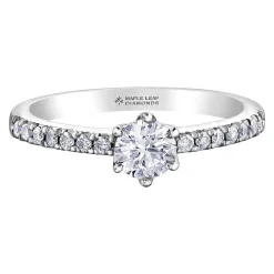 Maple Leaf Diamonds 18ct White Gold Diamond Ring
