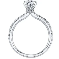 Maple Leaf Diamonds 18ct White Gold Diamond Solitaire Ring