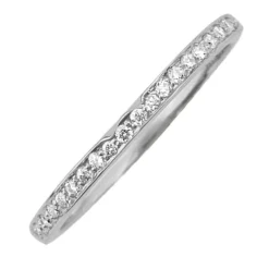 Maple Leaf Diamonds 18ct White Gold Diamond Wedding Ring