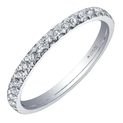 Maple Leaf Diamonds 18ct White Gold Diamond Wedding Ring