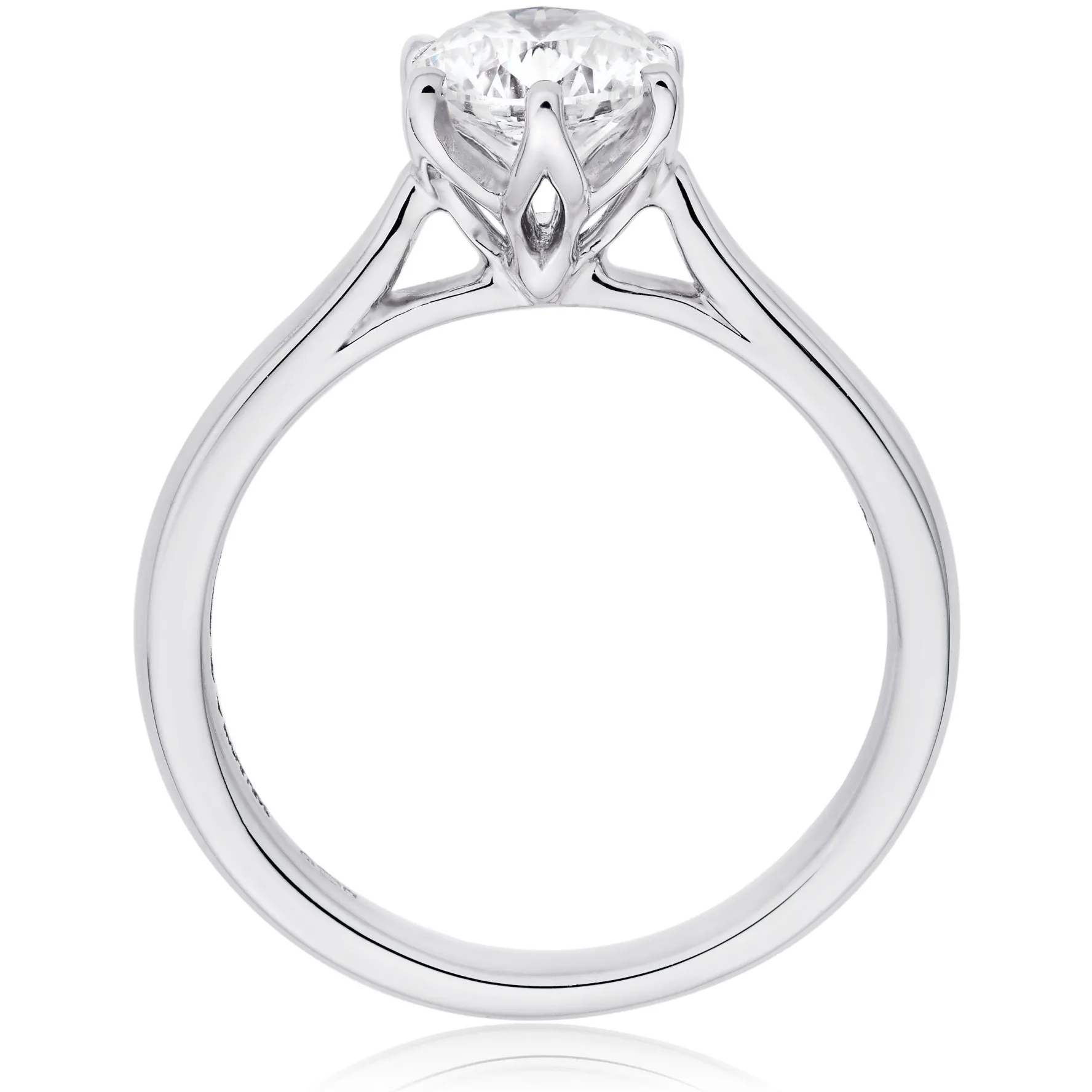 Maple Leaf Diamonds 18ct White Gold Diamond Solitaire Ring