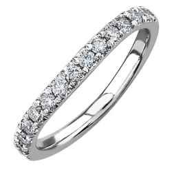 Maple Leaf Diamonds 18ct White Gold Diamond Wedding Ring