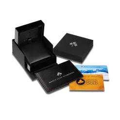 Maple Leaf Diamonds Tides of Love 18ct White Gold Diamond Pendant