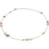 Marco Bicego Jaipur Colour 18ct Yellow Gold Gemstone Necklace