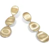 Marco Bicego Lunaria 18ct Yellow Gold Drop Earrings