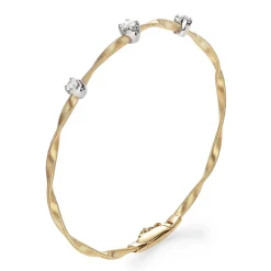 Marco Bicego Marrakech 18ct Yellow Gold Diamond Bracelet