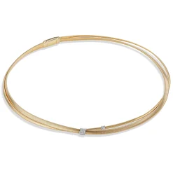 Marco Bicego Masai 18ct Yellow Gold Diamond Necklace
