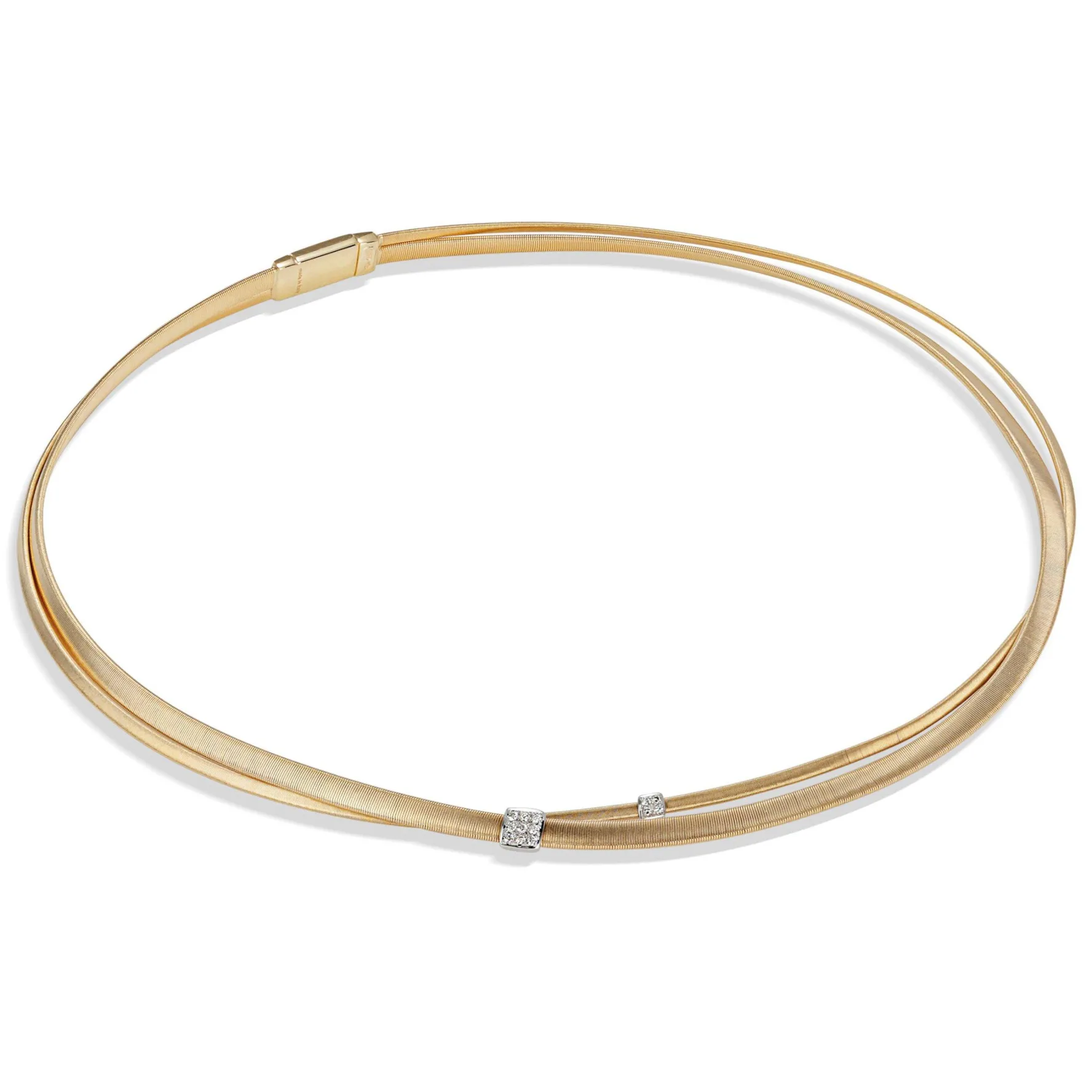 Marco Bicego Masai 18ct Yellow Gold Diamond Necklace