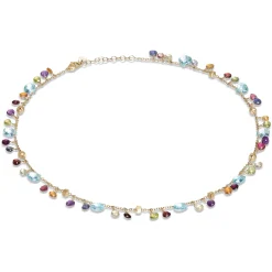 Marco Bicego Paradise 18ct Yellow Gold Gemstone Necklace