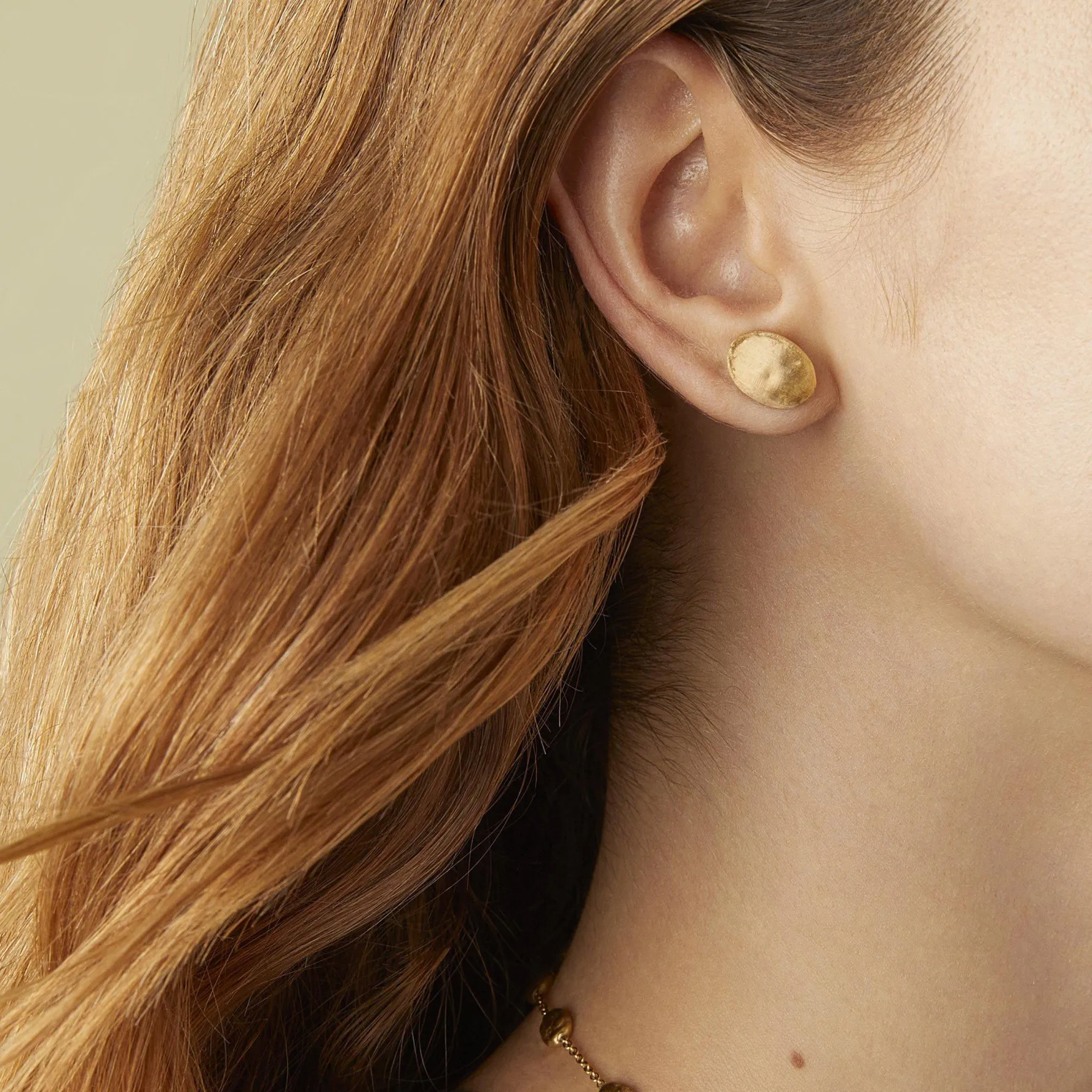 Marco Bicego Siviglia 18ct Yellow Gold Stud Earrings