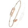 Messika Baby Move 18ct Pink Gold Diamond Bracelet