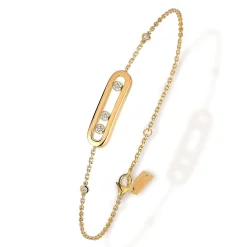 Messika Baby Move 18ct Yellow Gold Diamond Bracelet