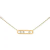 Messika Baby Move 18ct Yellow Gold Diamond Necklace