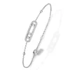 Messika Baby Move Pavé 18ct White Gold Diamond Bracelet