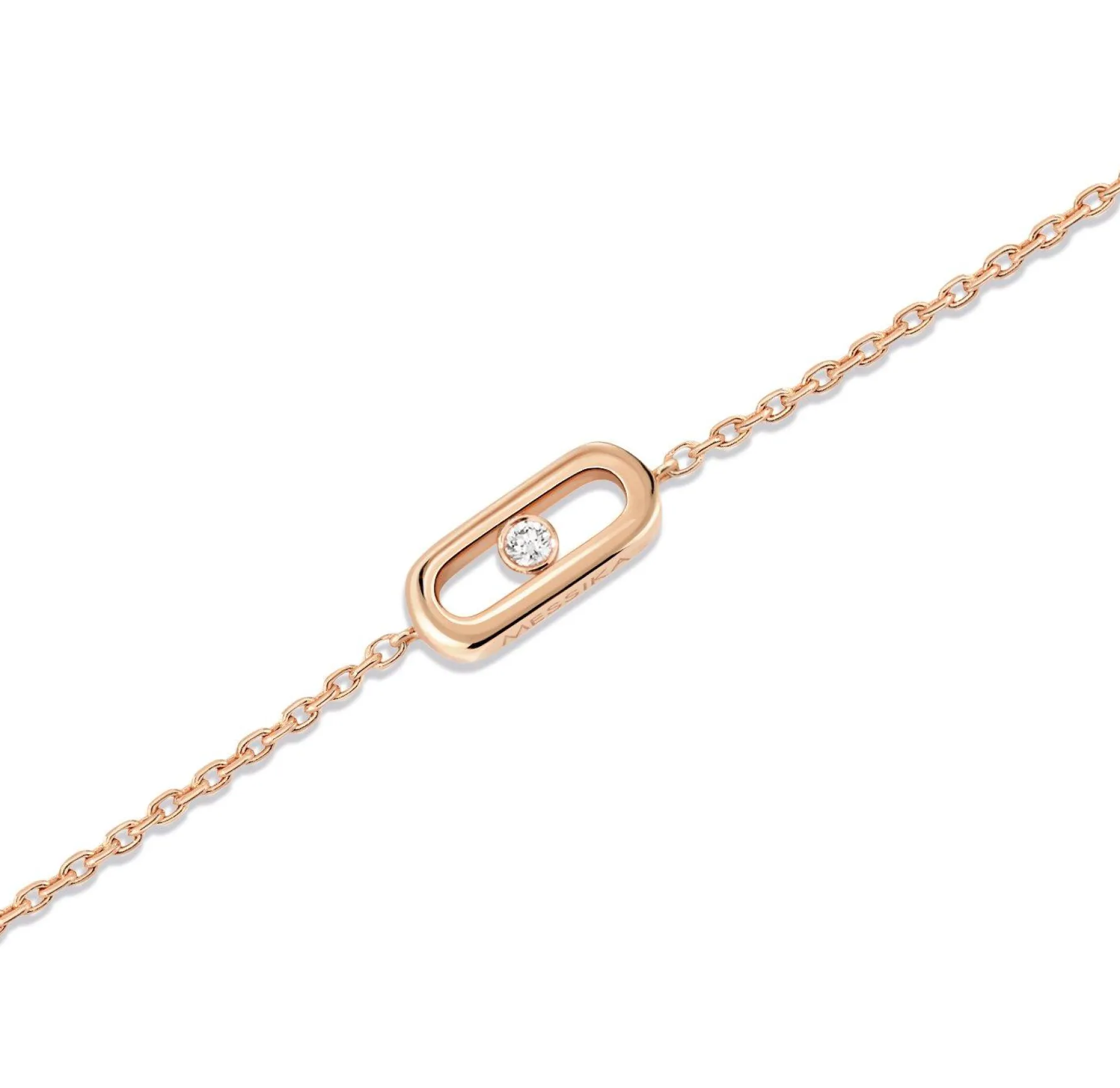 Messika Care(s) 18ct Pink Gold Diamond Bracelet
