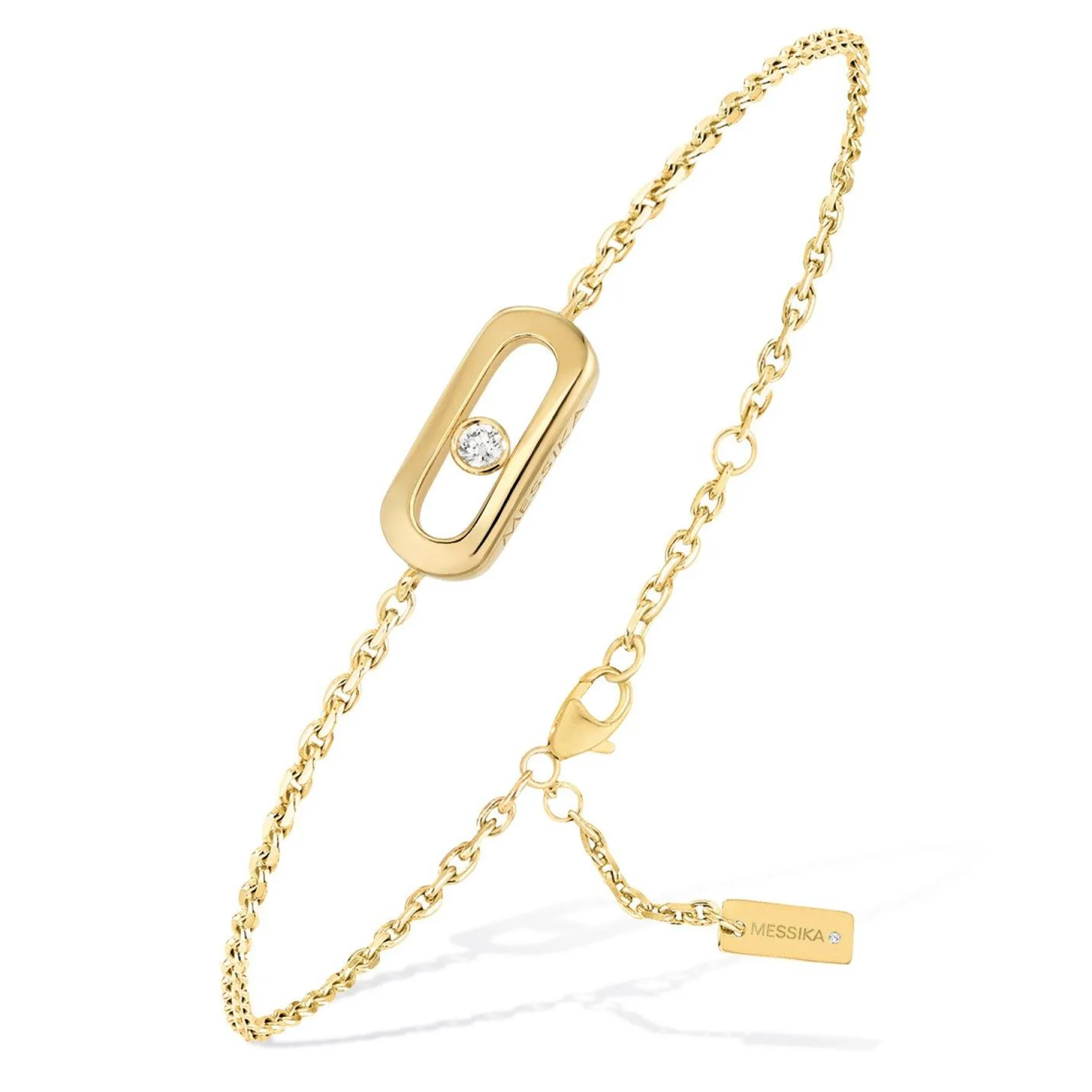 Messika Care(s) 18ct Yellow Gold Diamond Bracelet
