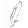 Messika Move Classique 18ct White Gold Diamond Pavé Bracelet
