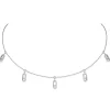 Messika Move Uno Pavé 18ct White Gold Diamond Drop Choker Necklace