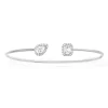 Messika My Twin Toi & Moi 18ct White Gold Diamond Bangle