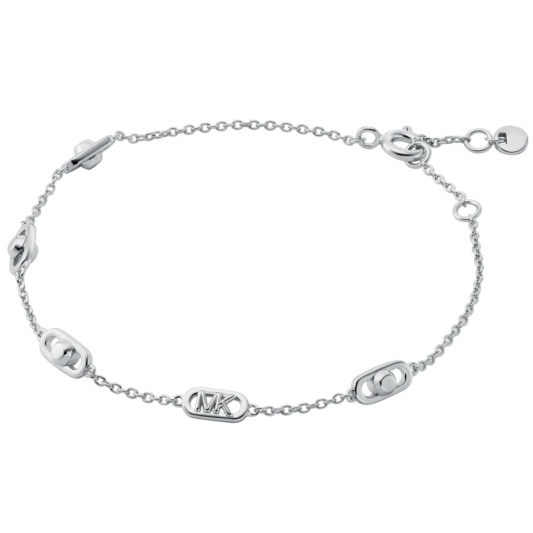Michael Kors Astor Link Silver Bracelet