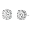 Michael Kors Brilliance Silver Cubic Zirconia Stud Earrings