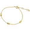 Michael Kors 14ct Yellow Gold Plated Ladies Bracelet