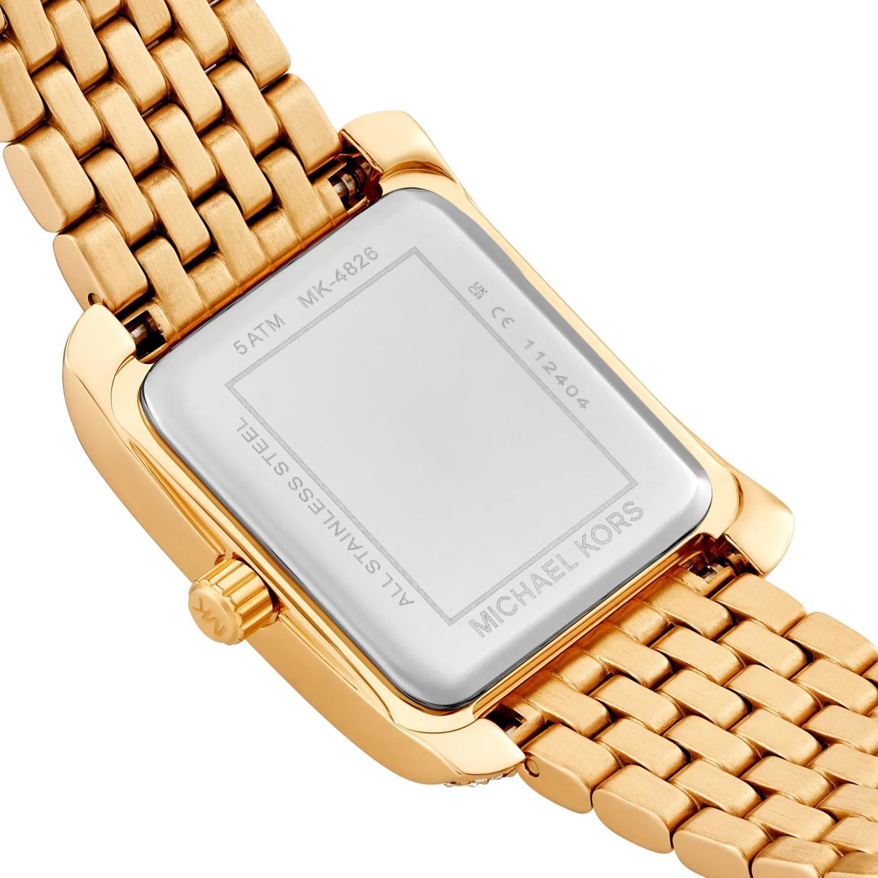 Michael Kors Emery 27mm Yellow Gold Tone Crystal Ladies Watch