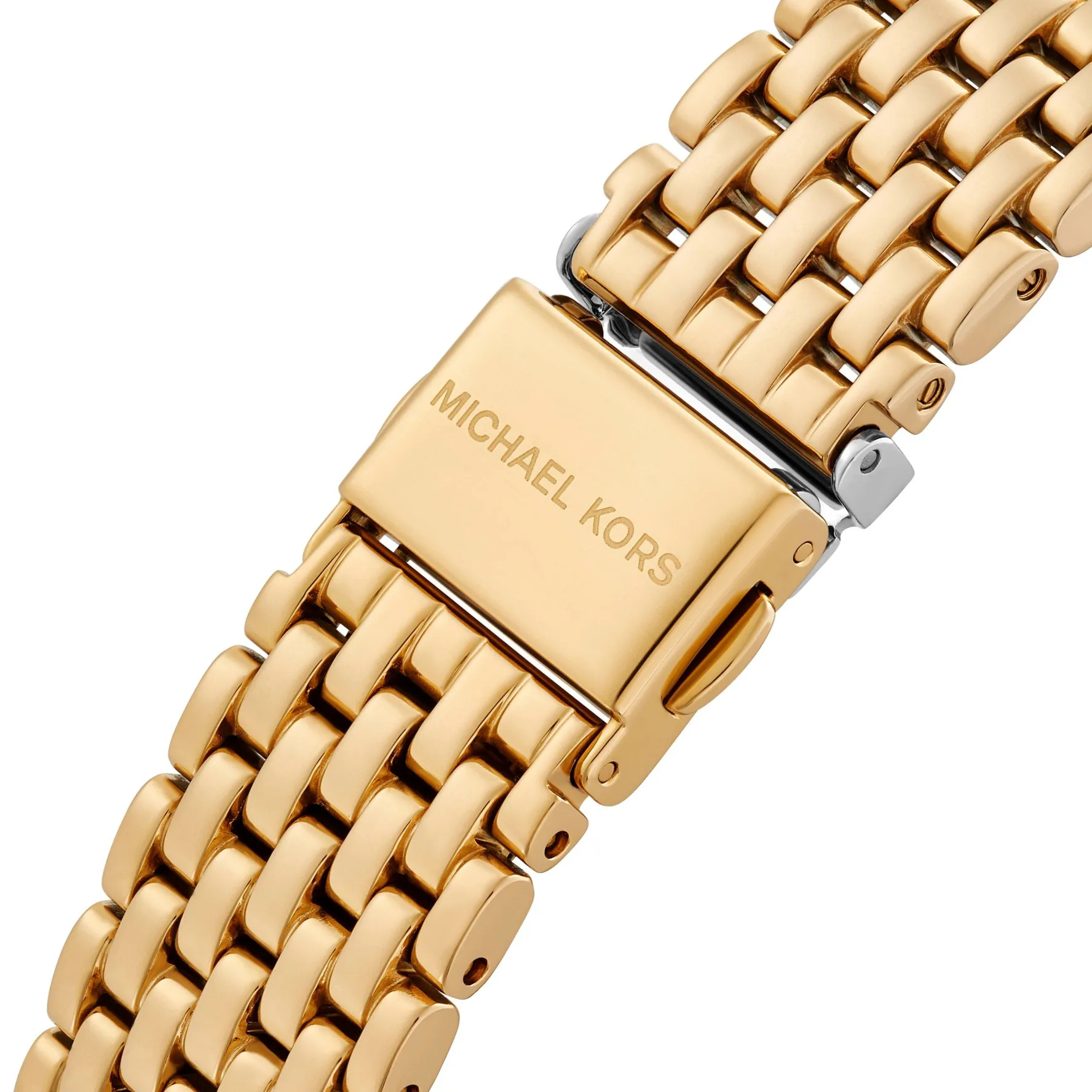 Michael Kors Emery 33mm Yellow Gold Tone Crystal Ladies Watch