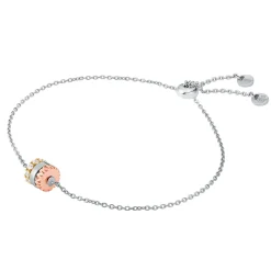 Michael Kors Exclusive Silver 14ct Rose Gold Plated Ladies Bracelet