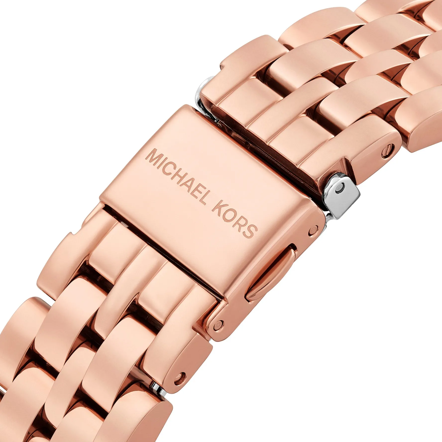 Michael Kors Harlowe 38mm Rose Gold Tone Crystal Ladies Watch