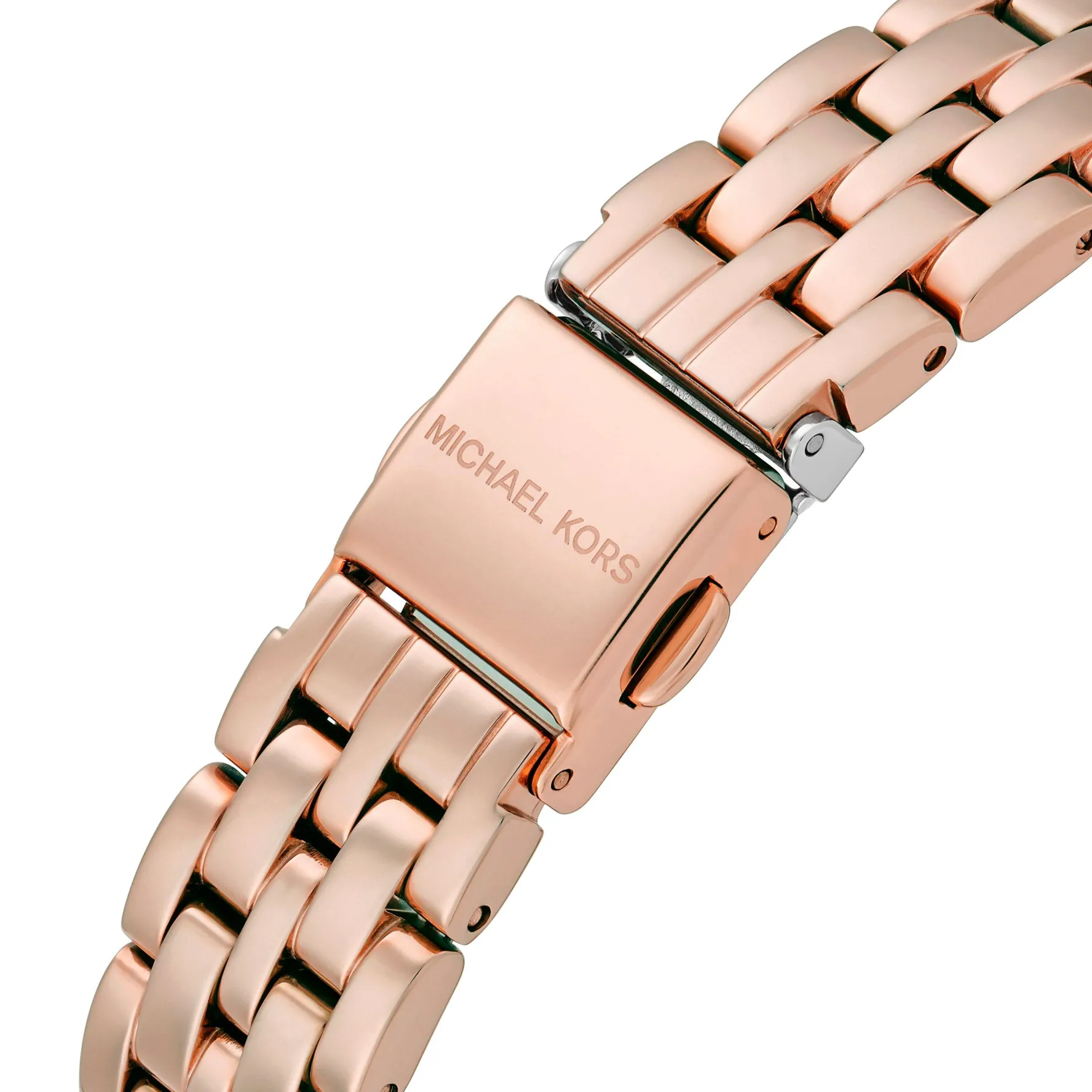 Michael Kors Harlowe 33mm Rose Gold Tone Crystal Ladies Watch