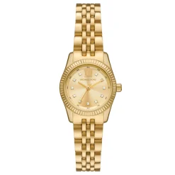 Michael Kors Lexington 26mm Yellow Gold Tone Ladies Watch