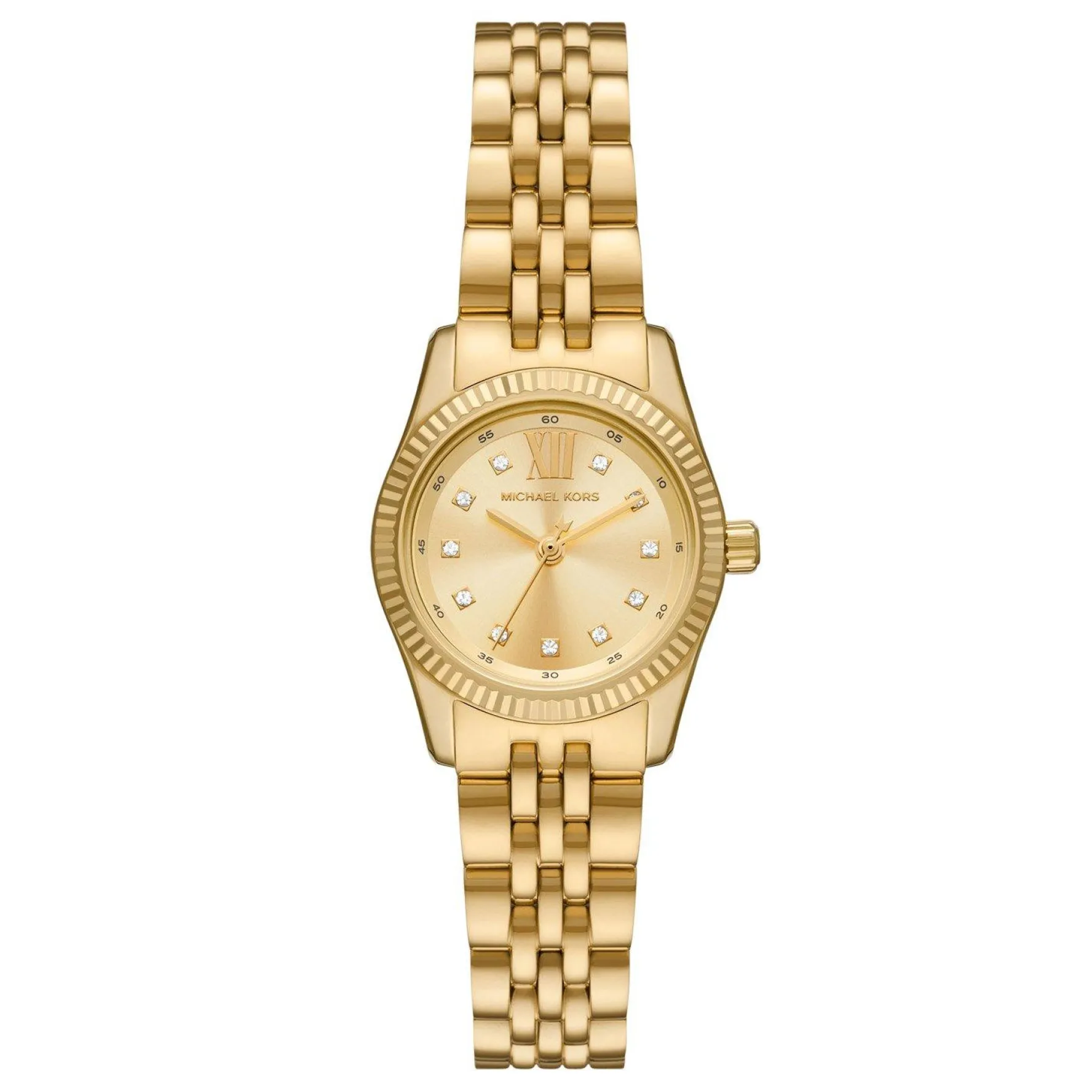 Michael Kors Lexington 26mm Yellow Gold Tone Ladies Watch