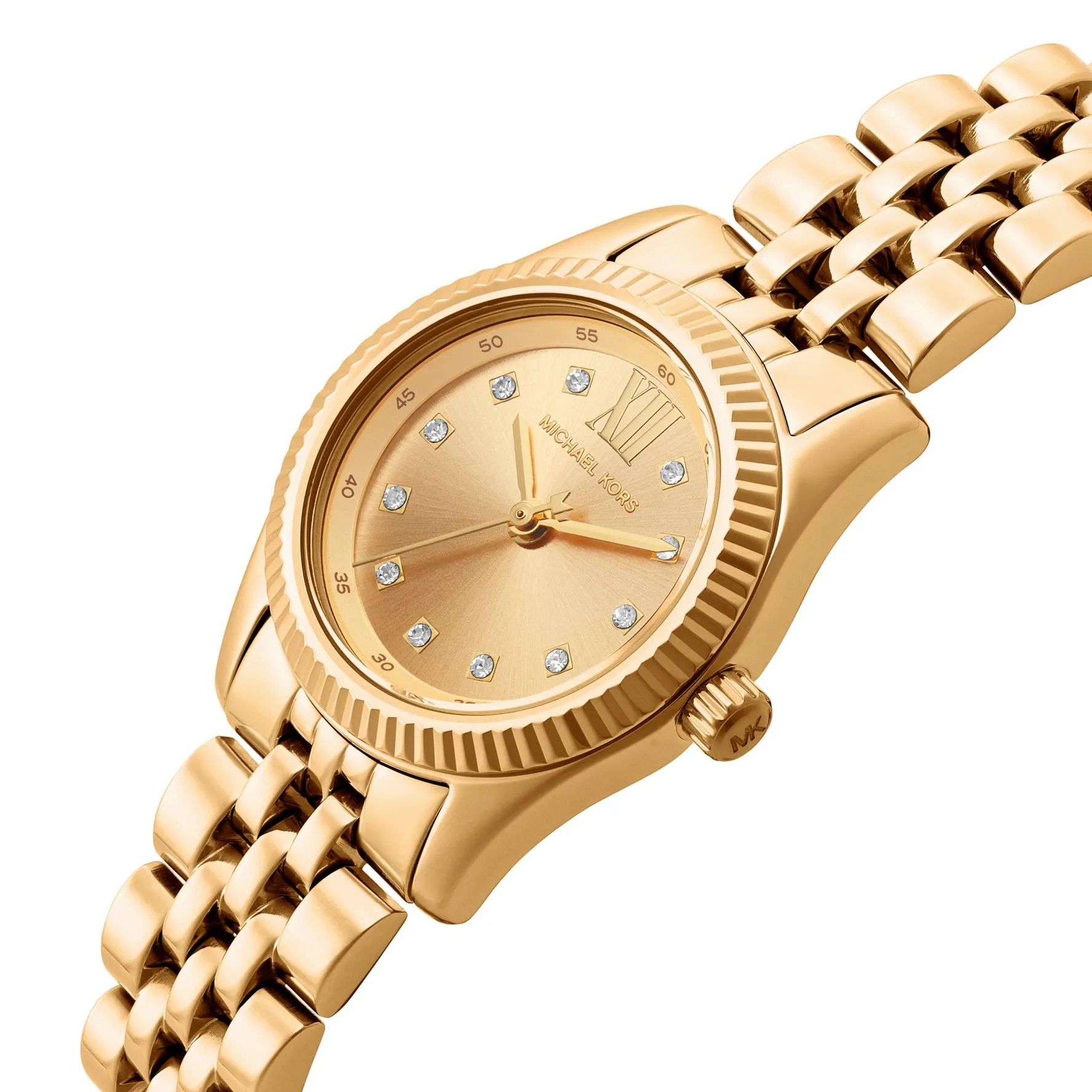 Michael Kors Lexington 26mm Yellow Gold Tone Ladies Watch