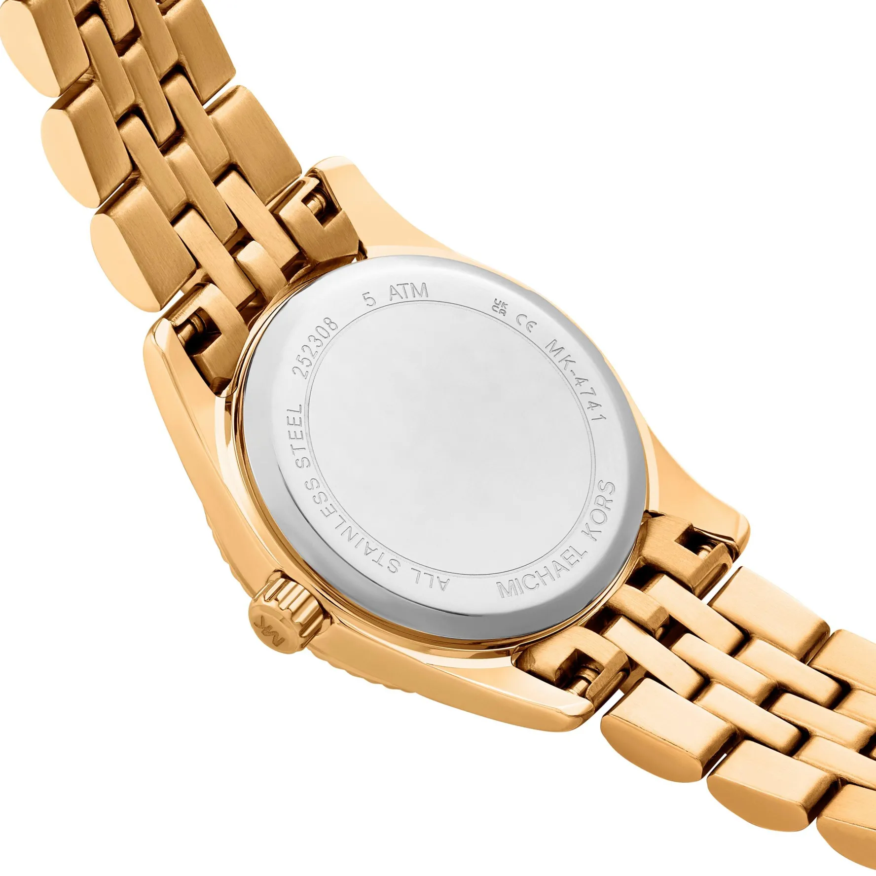 Michael Kors Lexington 26mm Yellow Gold Tone Ladies Watch