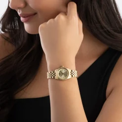 Michael Kors Lexington 26mm Yellow Gold Tone Ladies Watch