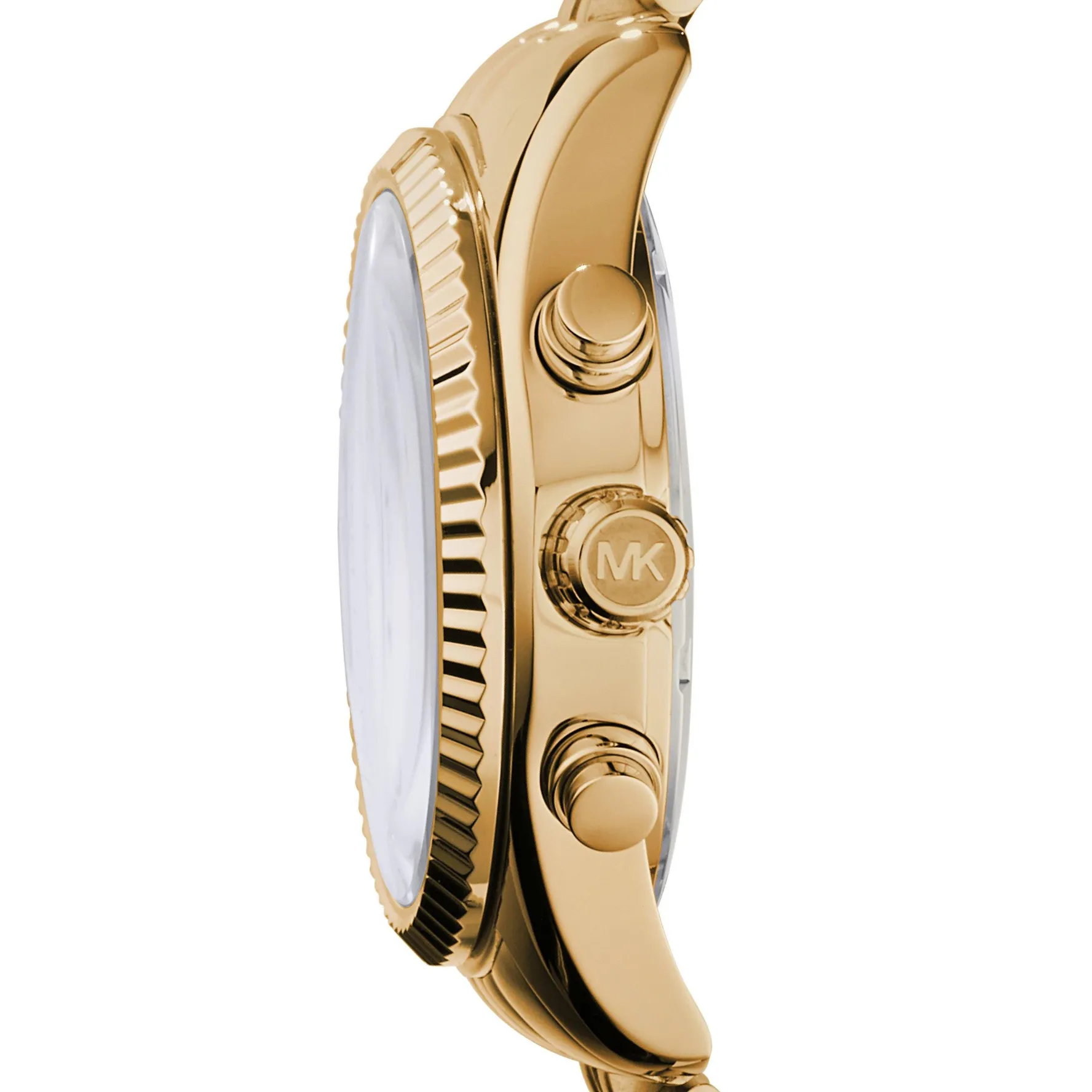 Michael Kors Lexington 38mm Yellow Gold Tone Chronograph Ladies Watch