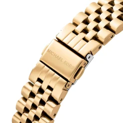 Michael Kors Lexington 38mm Yellow Gold Tone Chronograph Ladies Watch