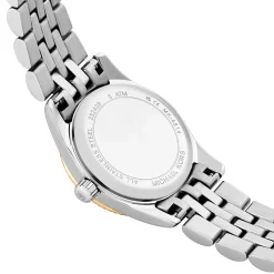 Michael Kors Lexington 26mm Stainless Steel and Yellow Gold Tone Watch and Crystal Bracelet Set