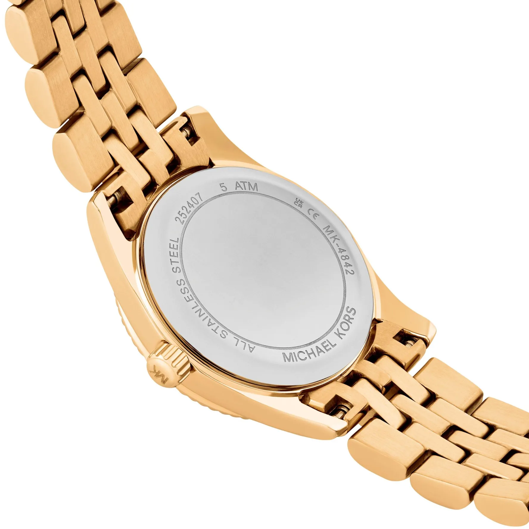 Michael Kors Lexington 26mm Yellow Gold Tone Ladies Watch